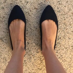 Navy Old Navy Pointed Flats